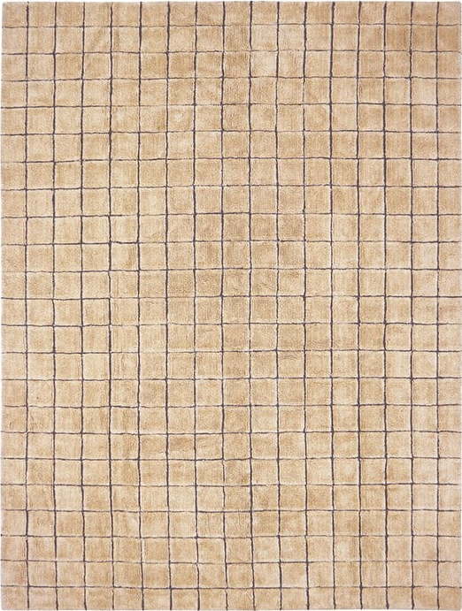 Ručně tkaný vlněný koberec jantarový 170x240 cm Mosaic Amber – Lorena Canals Lorena Canals