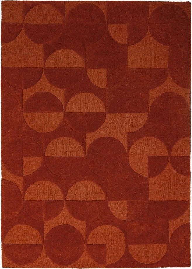 Ručně tkaný vlněný koberec v terakotové barvě 200x290 cm Gigi – Flair Rugs Flair Rugs
