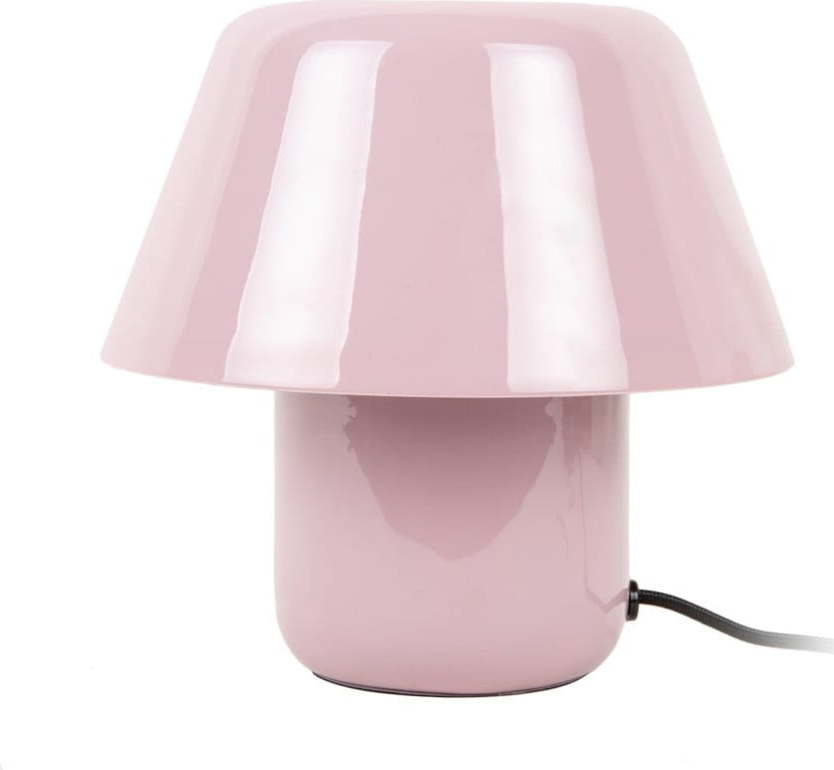 Růžová stolní lampa (výška 19 cm) Afan – Leitmotiv Leitmotiv