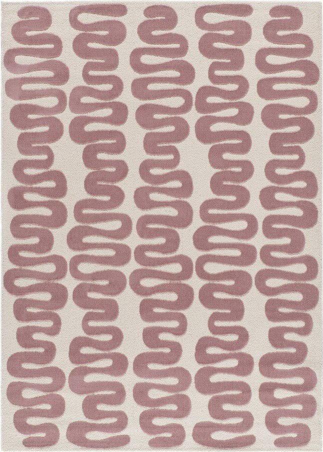 Růžový/krémový koberec 160x230 cm Flashy – Universal Universal
