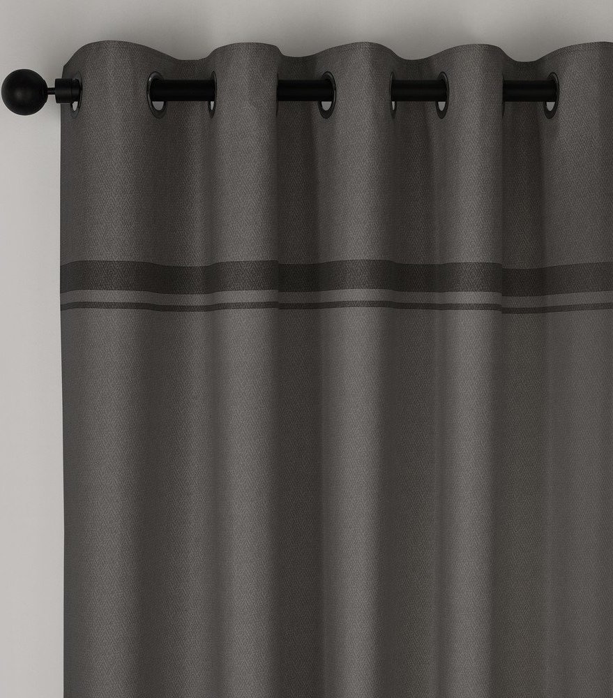 Šedé závěsy v sadě 2 ks 117x137 cm Melville – Catherine Lansfield Catherine Lansfield