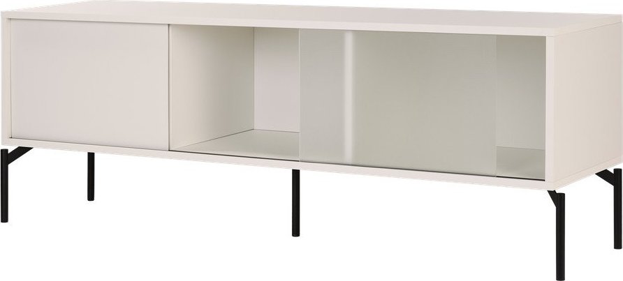 Šedobéžový TV stolek 160x60x42 cm Met – noo.ma NOO.MA