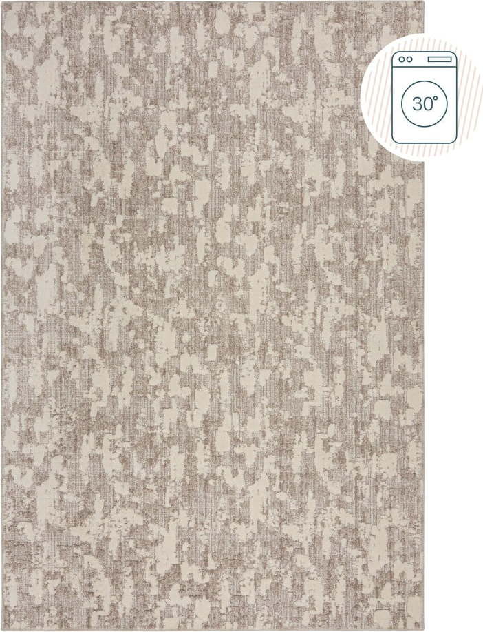 Šedobéžový pratelný koberec 155x230 cm Connely – Flair Rugs Flair Rugs