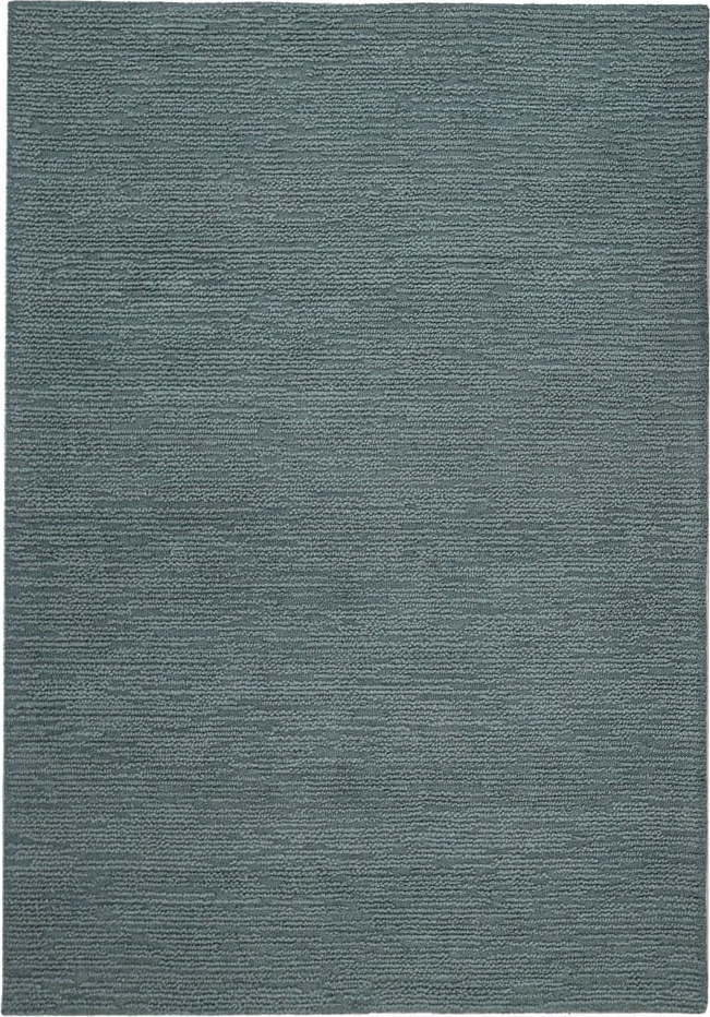 Šedomodrý ručně tkaný vlněný koberec 120x170 cm Harris Boucle – Flair Rugs Flair Rugs