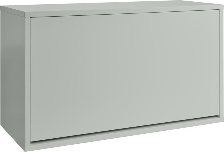 Šedomodrý výklopný/závěsný botník 70x30x40 cm – ReCollector Recollector