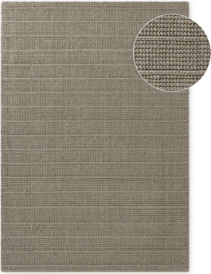 Šedý ručně tkaný vlněný koberec 120x170 cm Camden Parker – Ted Baker Ted Baker