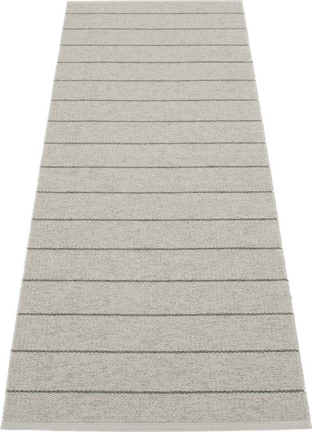 Šedý vnitřní a venkovní běhoun 70x180 cm Carl Warm Grey – Pappelina Pappelina
