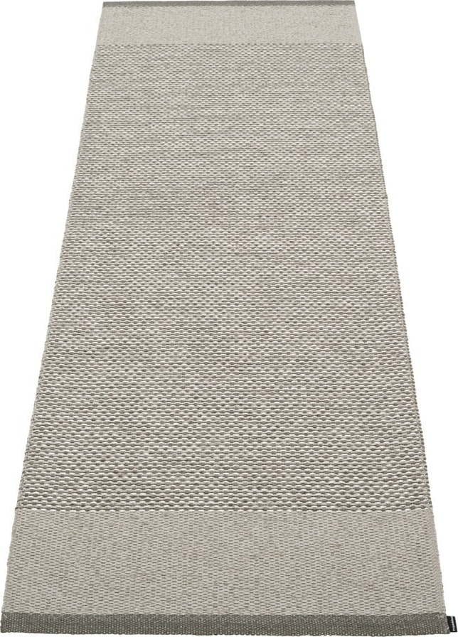 Šedý vnitřní a venkovní běhoun 70x200 cm Edit Warm Grey – Pappelina Pappelina