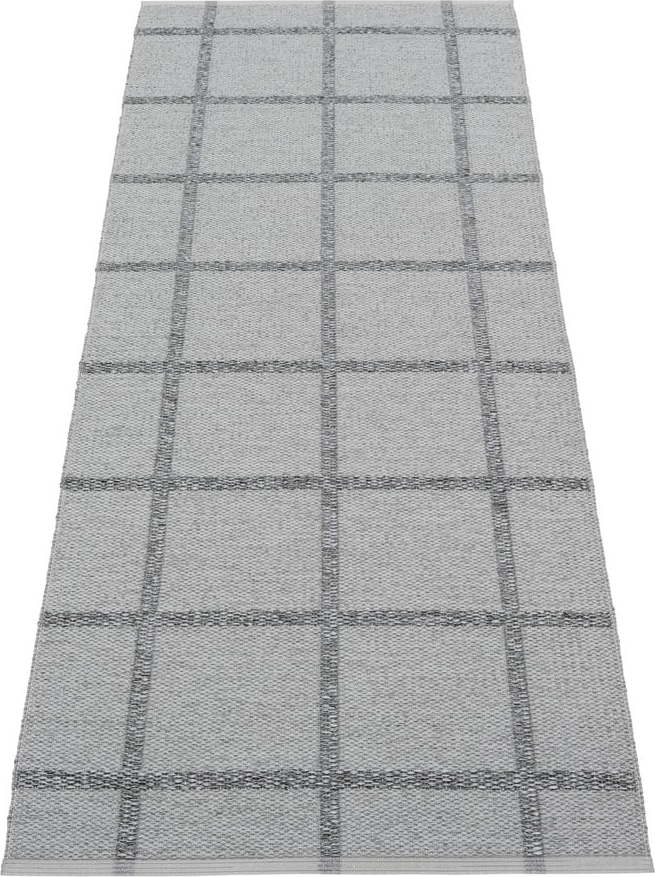 Šedý vnitřní a venkovní běhoun 70x225 cm Ada Grey – Pappelina Pappelina