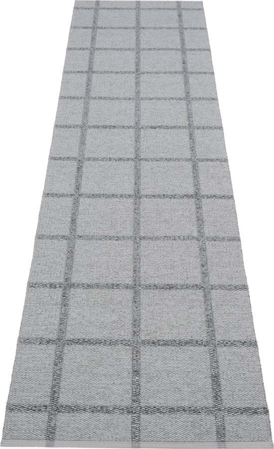 Šedý vnitřní a venkovní běhoun 70x300 cm Ada Grey – Pappelina Pappelina