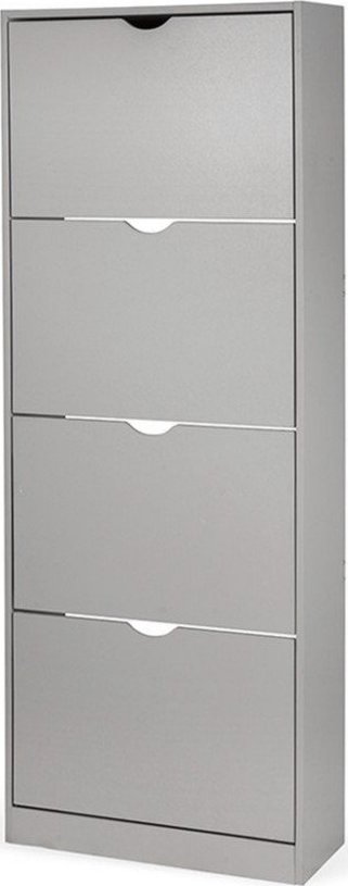 Šedý výklopný botník 60x157x24 cm Stelo – Bonami Essentials Bonami Essentials