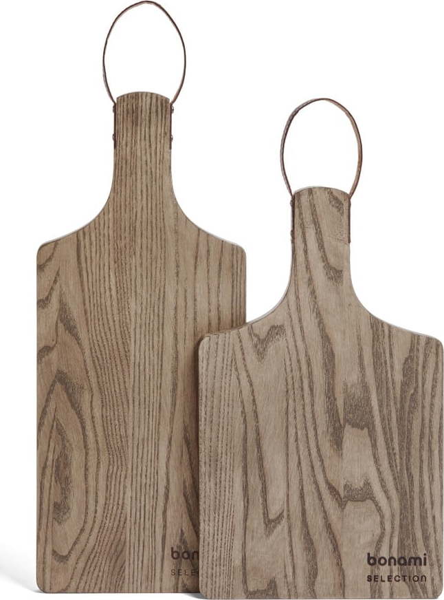 Servírovací dřevěná prkénka v sadě 2 ks Rustic – Bonami Selection Bonami Selection