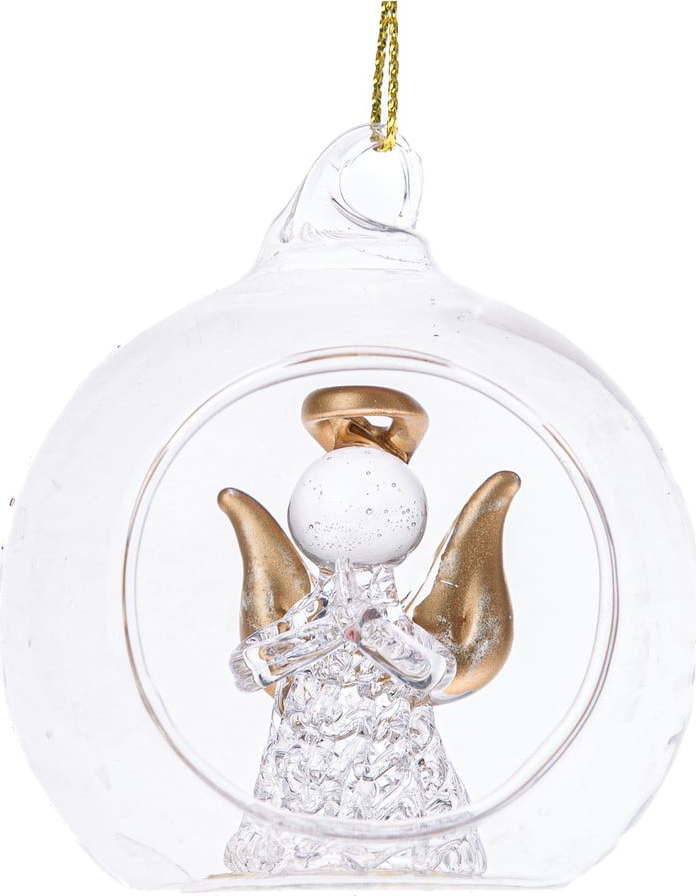 Skleněná vánoční koule ø 6 cm Angel – Dakls Dakls