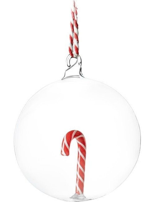 Skleněná vánoční ozdoba 8 cm Candy Cane – Sass & Belle Sass & Belle