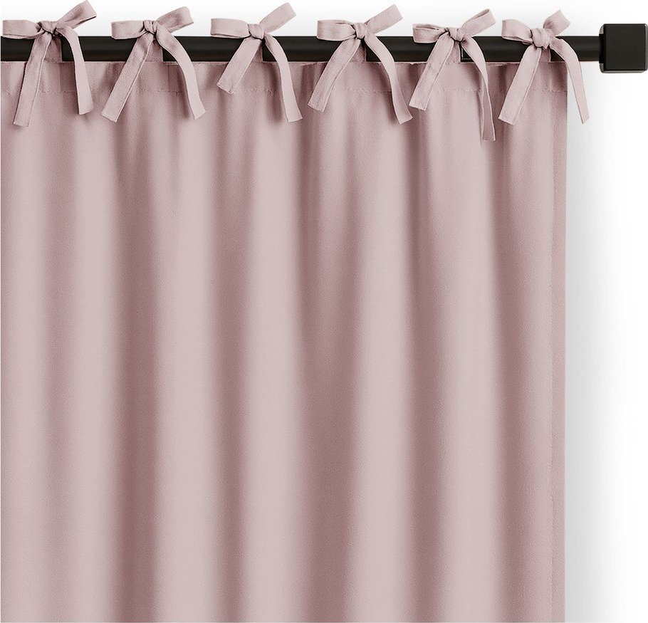 Starorůžový dimout závěs 140x250 cm Carli Tie – Restilo Restilo