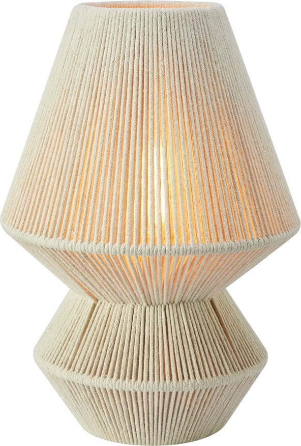 Stolní lampa v přírodní barvě s textilním stínidlem (výška 34 cm) Razzo – Markslöjd Markslöjd