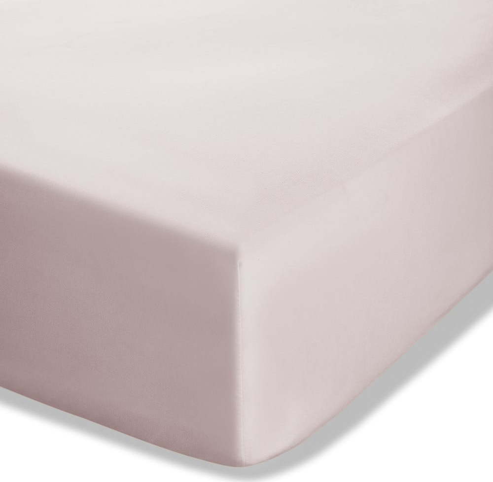 Světle růžové napínací perkálové prostěradlo 90x190 cm Easy Iron Percale – Catherine Lansfield Catherine Lansfield