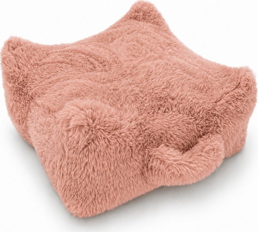 Světle růžový dětský sedací vak Mammoth – Meowbaby MeowBaby