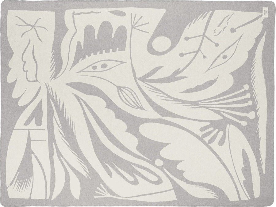 Světle šedá deka 165x200 cm Lino – noo.ma NOO.MA