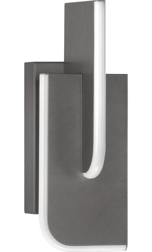 Světle šedé kovové LED stmívatelné nástěnné svítidlo Totem – Nova Luce Nova Luce