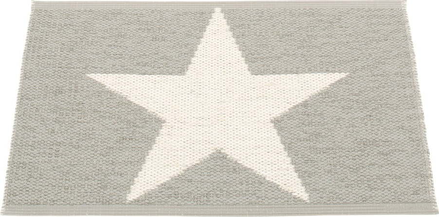 Světle šedý vnitřní a venkovní koberec 70x50 cm Viggo Warm Grey – Pappelina Pappelina