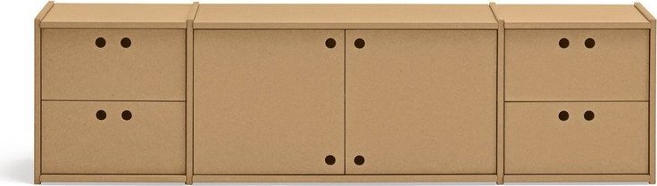 TV stolek v přírodní barvě 157x42x40 cm Wally – Teulat Teulat