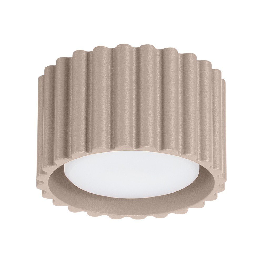 Taupe kovové bodové svítidlo ø 10 cm Zora – Sollux Sollux