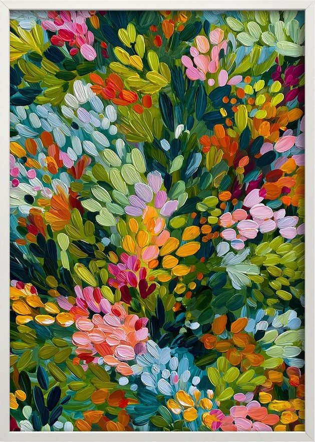 Tištěný obraz s rámem 50x70 cm Vivid Meadow – Styler Styler