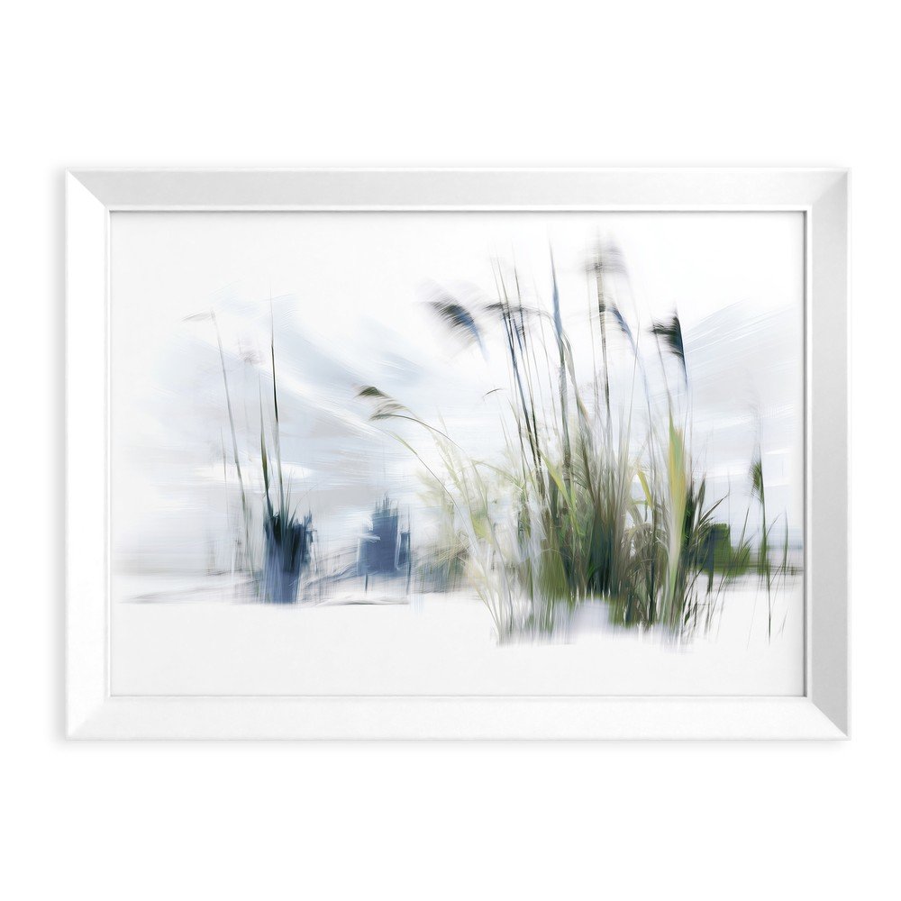 Tištěný obraz s rámem 56x75 cm Blue Grasses – Styler Styler
