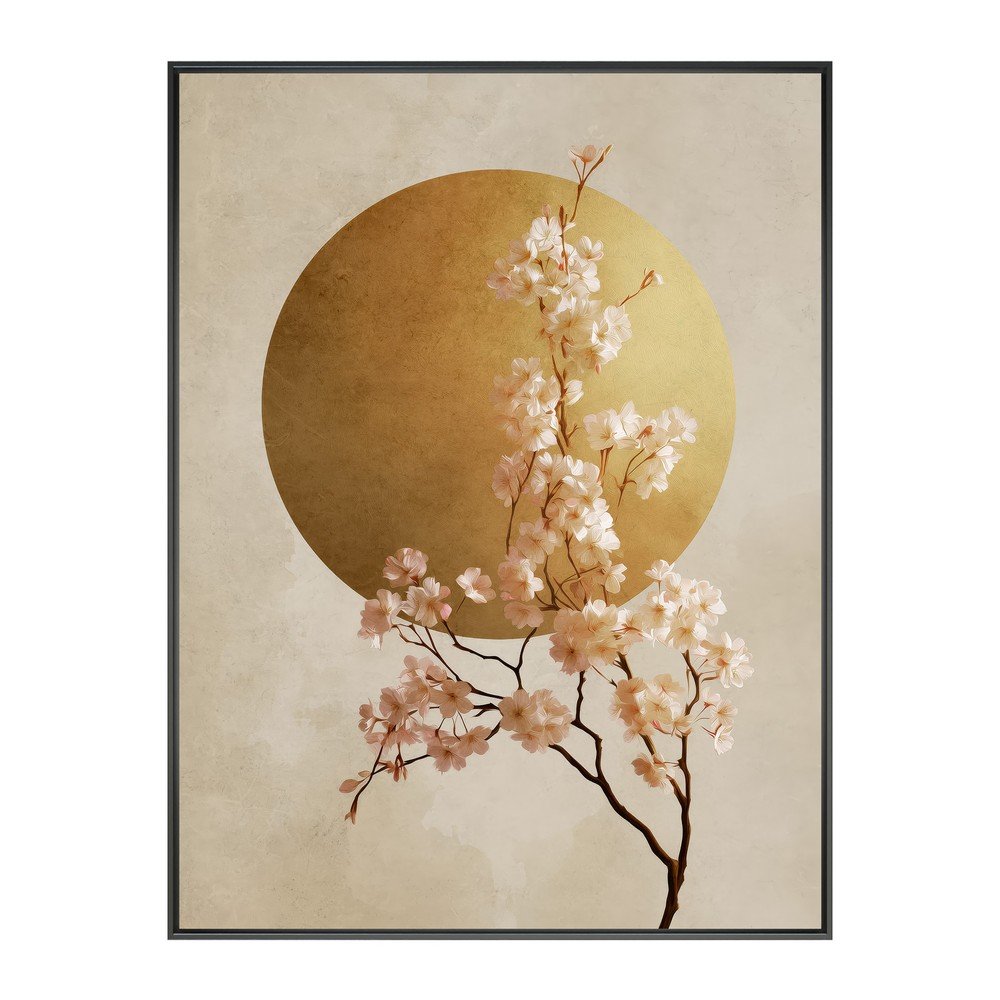 Tištěný obraz s rámem 60x80 cm Cherry Blossoms – Styler Styler