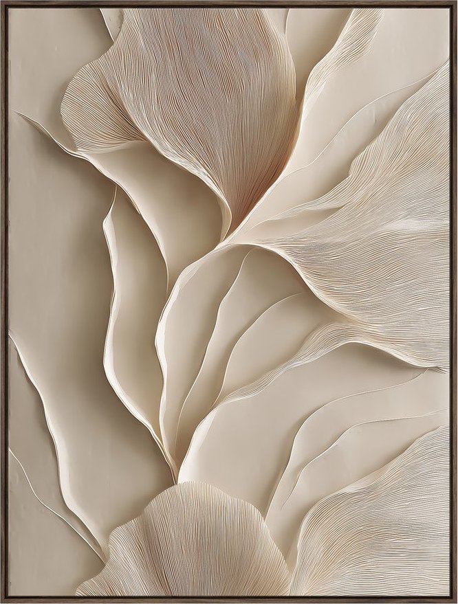 Tištěný obraz s rámem 60x80 cm Gentle Curves – Styler Styler