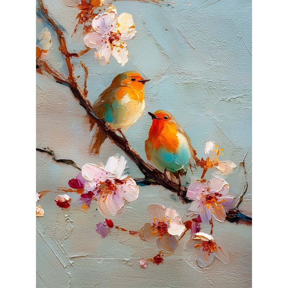 Tištěný obraz s rámem 60x80 cm Robins – Styler Styler