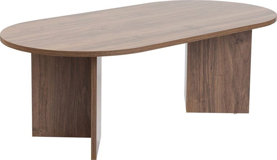 Tmavě hnědý konferenční stolek v dekoru ořechu 60x119 cm Sable – Kalune Design Kalune Design