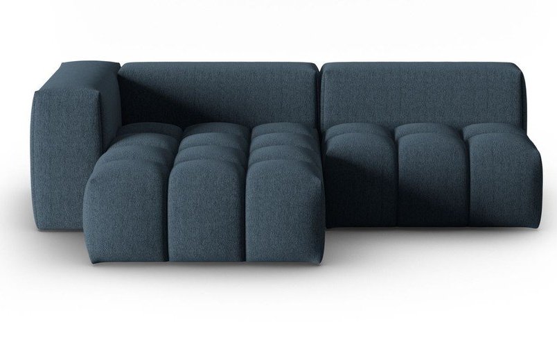 Tmavě modrá rohová pohovka (levý roh/s lenoškou) Verona – Cosmopolitan Design Cosmopolitan design