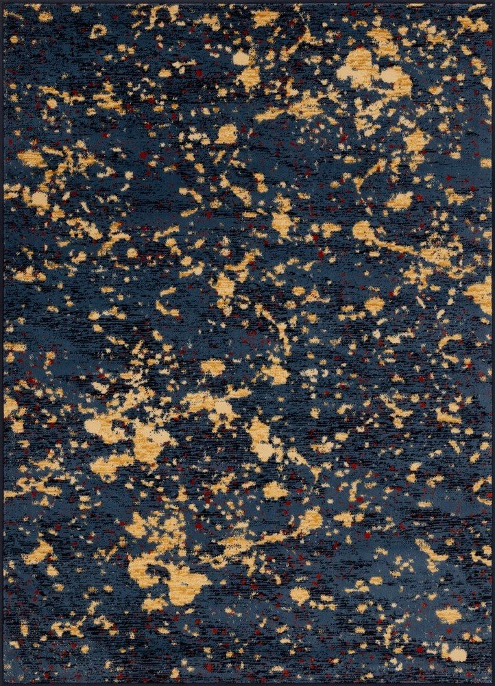 Tmavě modrý koberec 133x190 cm Tonio – FD FD