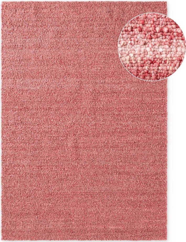 Tmavě růžový ručně tkaný koberec z materiálu bouclé 160x230 cm Notting Hill Portobello – Ted Baker Ted Baker