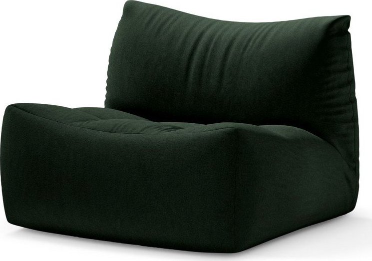 Tmavě zelené sametové křeslo Tove – Micadoni Micadoni