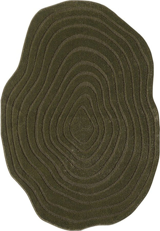 Tmavě zelený koberec 160x230 cm Pebble – ESTE Este