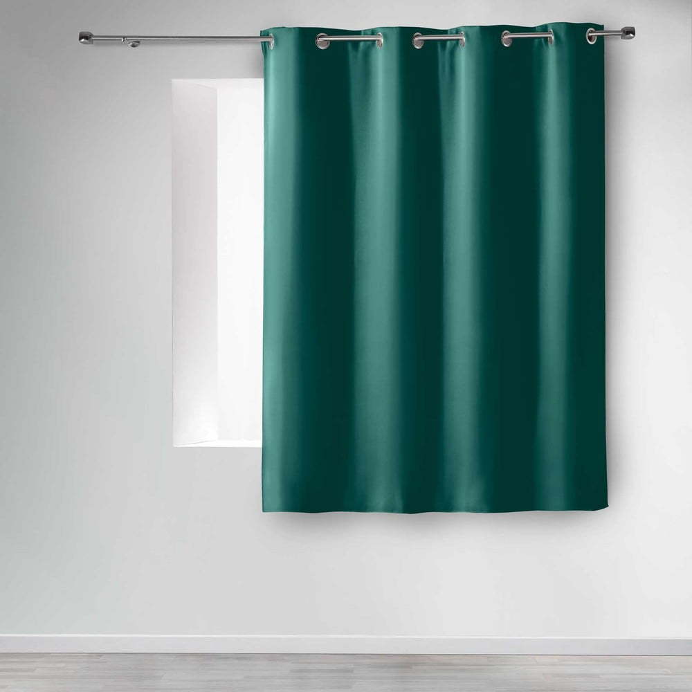 Tmavě zelený zatemňovací závěs 135x180 cm Occult – douceur d'intérieur Douceur d intérieur