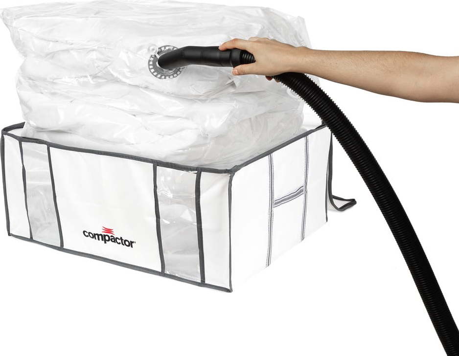 Vakuový vyztužený látkový úložný box na oblečení 65x45x26