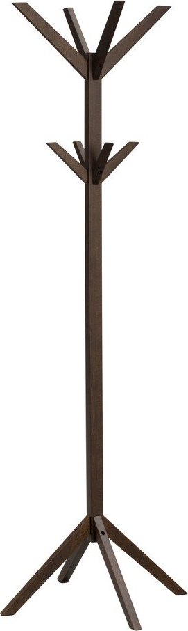 Věšák z dubového dřeva v tmavě přírodní barvě ø 59x178 cm Confetti – Rowico Rowico
