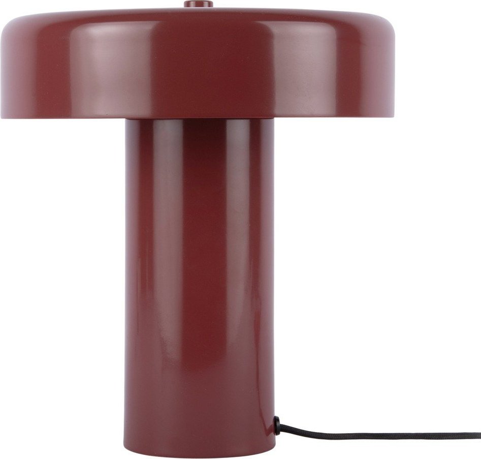 Vínová kovová stolní lampa (výška 26 cm) Riqueza Palo – Leitmotiv Leitmotiv