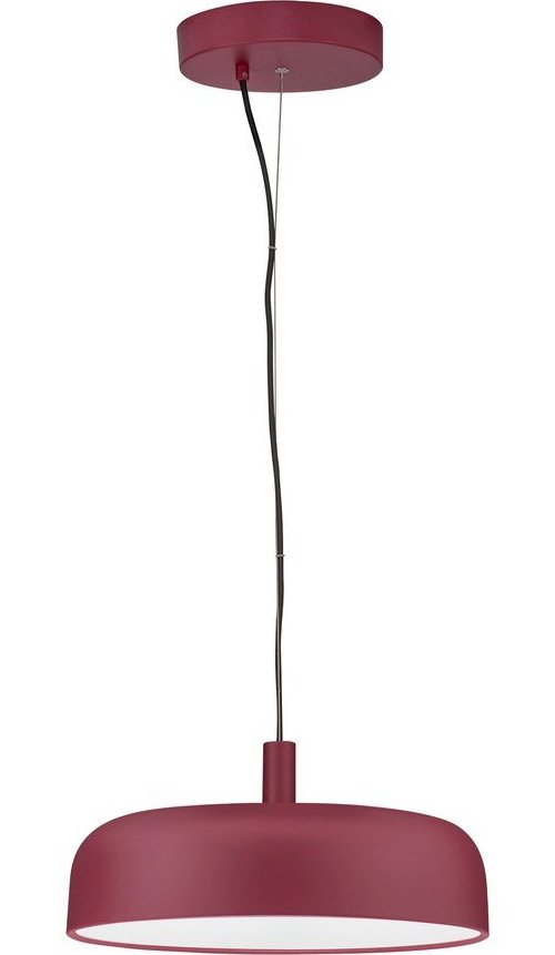 Vínové hliníkové LED stmívatelné závěsné svítidlo ø 40 cm Noelia – Nova Luce Nova Luce
