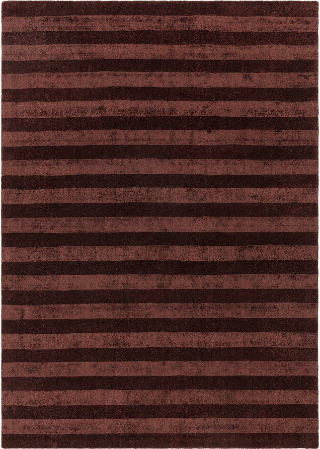 Vínový ručně tkaný koberec z recyklovaných vláken 160x230 cm Connor – MADE Made