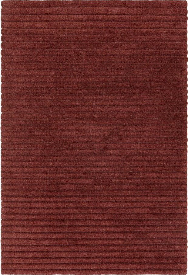 Vínový ručně tkaný vlněný koberec 160x230 cm – Asiatic Carpets Asiatic Carpets