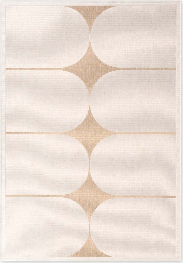 Vnitřní a venkovní koberec v béžové a slonovinové barvě 160x230 cm Duet Bowen – NORTHRUGS Hanse Home