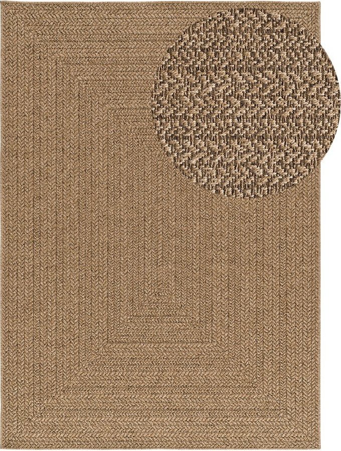 Vnitřní a venkovní koberec v přírodní barvě 200x290 cm Acra – Universal Universal