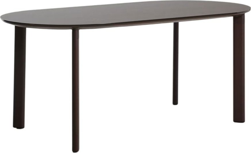 Zahradní jídelní stůl se skleněnou deskou 90x180 cm Erice – Kave Home Kave Home
