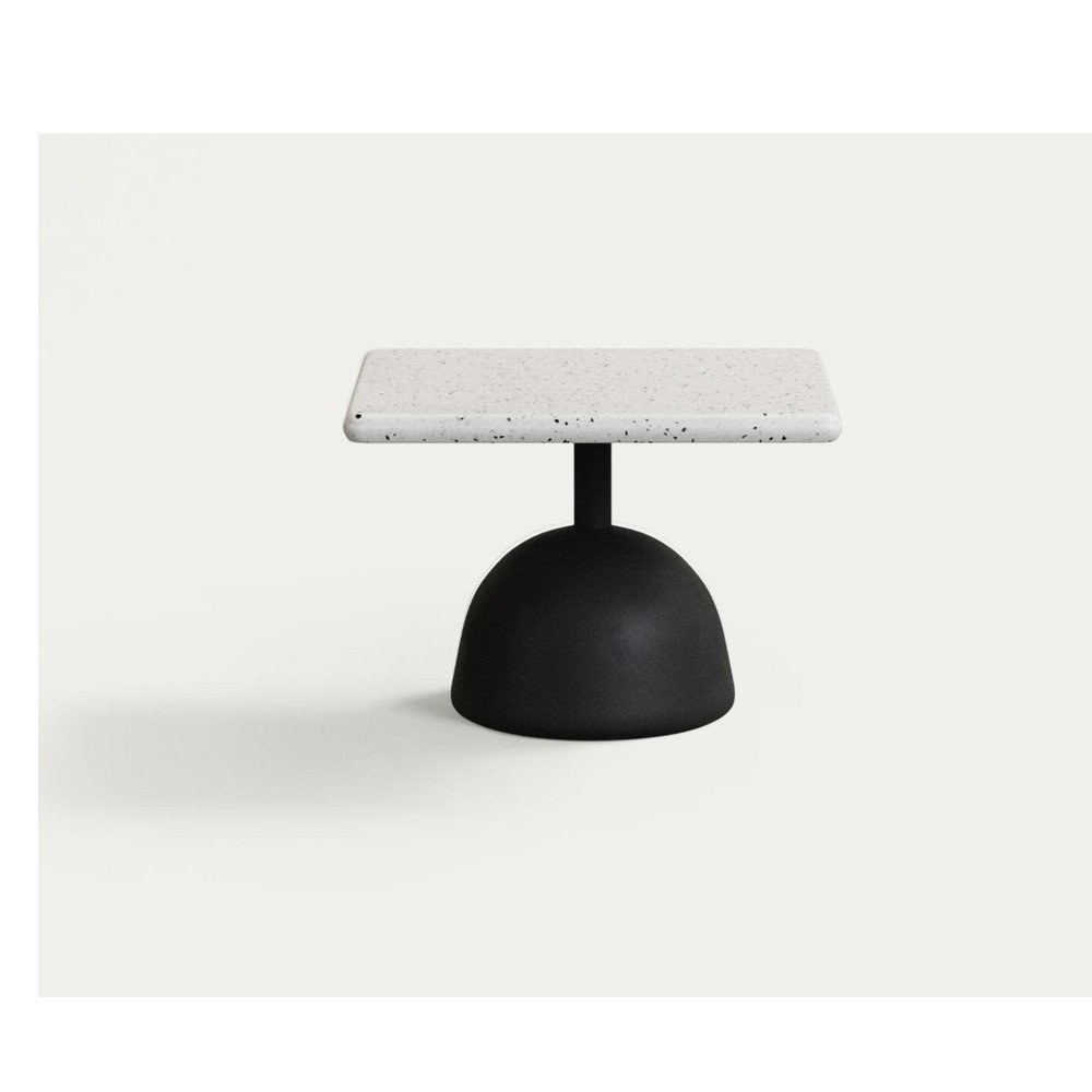 Zahradní konferenční stolek s terrazzo deskou 48x48 cm Saura – Kave Home Kave Home