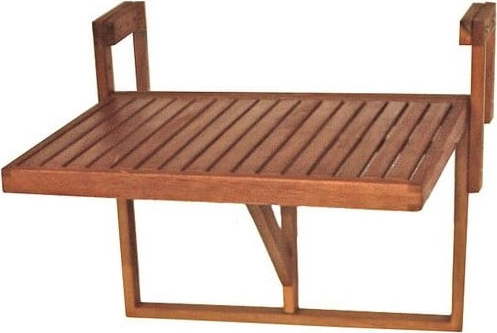 Závěsný balkonový stolek 64x65 cm Berkeley – Garden Pleasure Garden Pleasure